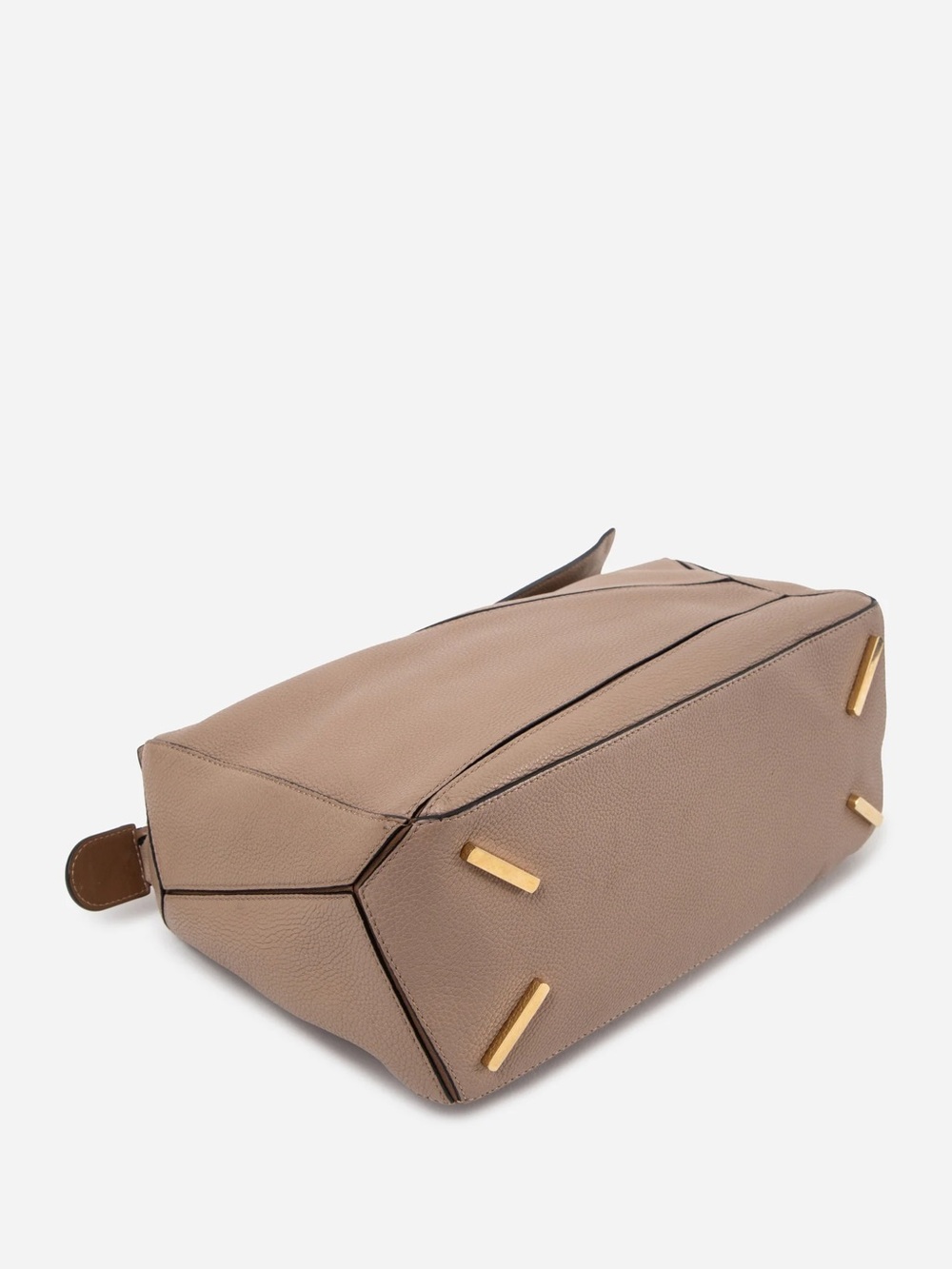 Loewe 2018 Sand Calfskin Medium Puzzle Bag - Picture 4 of 5